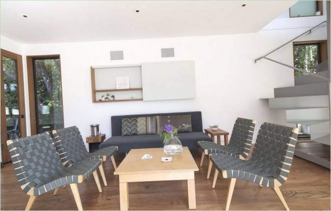 Design af Feldman Architecture, et projekt til renovering af et gammelt hus i Californien, USA
