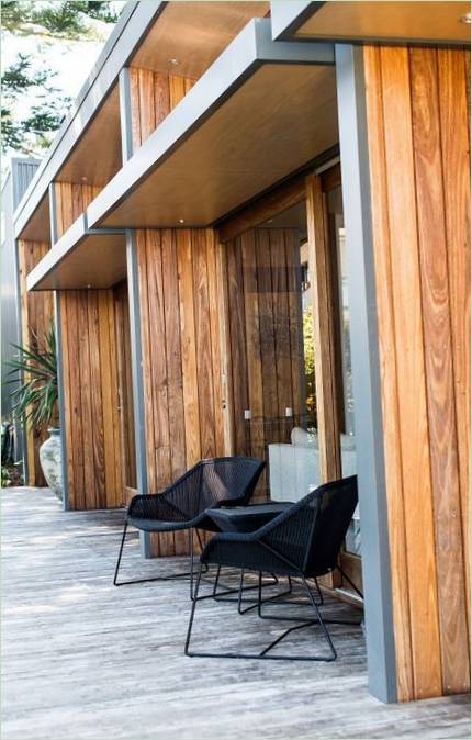 Bourne Blue Architecture's moderne design af et sommerhus til beboelse