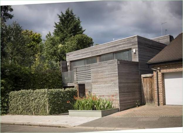 Øko-hus foto i London: grå dekoration Øko-hus foto i London: grå dekoration