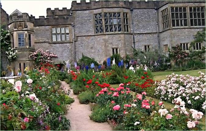 Middelalderhaven ved Haddon Hall